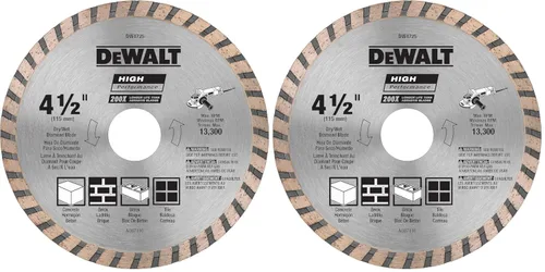 Vista 8 de Dewalt Accessories DW472 hoja de albañilería de alto rendimiento - 4.5 pulgadas