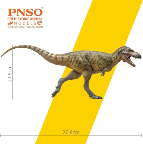 Vista 4 de PNSO Modelos de dinosaurios prehistóricos (72 Wally The Albertosaurus)