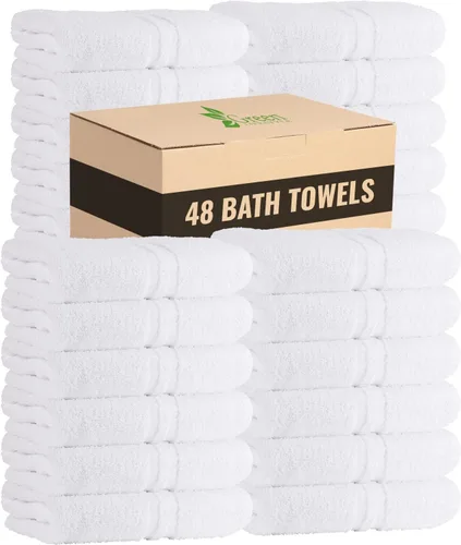 Vista 14 de GREEN LIFESTYLE Paquete de 24 toallas de mano negras de 16 x 27 pulgadas, calidad de spa premium, súper suaves y absorbentes, para gimnasio