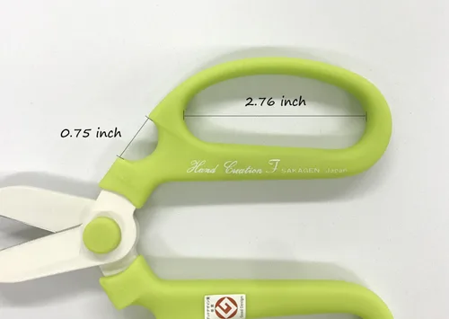 Vista 8 de Tijeras de flores Hand Creation F-170 (verde claro)