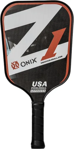 Vista 12 de Onix Graphite Z5 - Paleta de pickleball de fibra de carbono con forma de cuerpo ancho, núcleo de panal y cara de grafito ONIX Paleta de pickleball