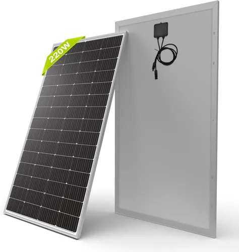 Vista 14 de Newpowa Kit de panel solar portátil de 200W con estuche de soporte ajustable, panel plegable de 200 vatios 12 voltios + controlador MPPT de 20A +