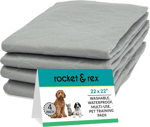 Vista 11 de rocket & rex Almohadillas Premium Lavables para Transportadoras de Mascotas, Reutilizables, Impermeables y Absorbentes, Almohadillas para Perros