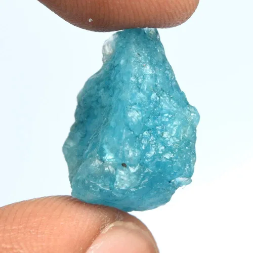 Vista 4 de GEMHUB Cristal curativo de aguamarina azul, 11.00 Ct Egl certificado Aguamarina natural sin cortar azul en bruto aguamarina DT-293, Gema, Brasil