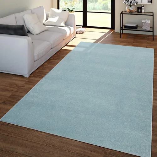 Vista 9 de Paco Home Alfombra de área sólida en color crema, diseño liso moderno, tamaño: 2' x 3'3
