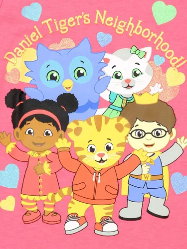 Vista 3 de Daniel Tiger Camiseta de manga corta para niñas