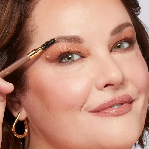 Vista 3 de LAURA GELLER NEW YORK Bravo Brows - Lápiz suave + cepillo, color rubio