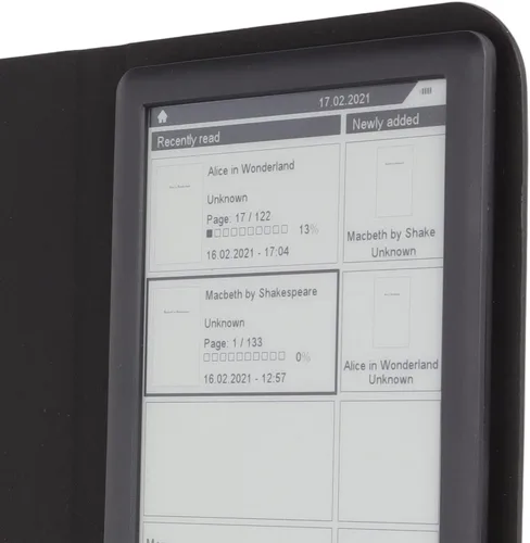 Vista 8 de Ereader 6In 800X600 HD pantalla de tinta lector de libros electrónicos con estuche y película, 8Gb 512Mb Abs E lector compatible con 32Gb Tf tarjeta