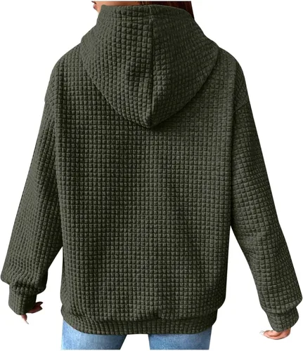 Vista 108 de SHAOBGE Sudaderas con capucha de gran tamaño para mujer, sudaderas con capucha para entrenamiento, suéteres casuales y cómodos trajes de moda