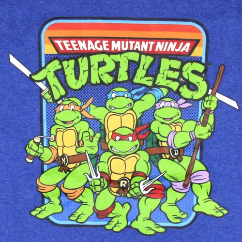 Vista 3 de TMNT Teenage Mutant Ninja Turtles - Camisa para hombre