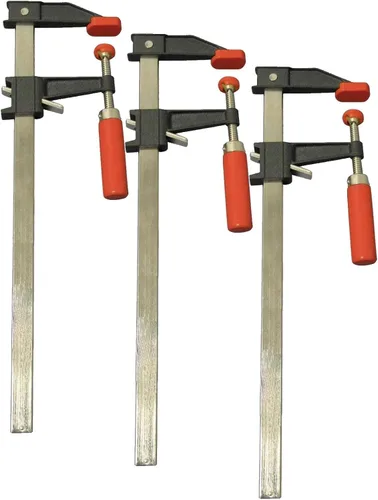 Vista 13 de Bessey GSCC2.506 - Abrazaderas de barra estilo embrague - 6 en 600 libras - Abrazaderas para carpintería con mango ergonómico, almohadillas que