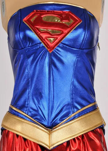 Vista 4 de Disfraz de Supergirl de DC Comics