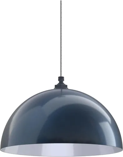 Vista 50 de Steel Lighting Co. Melrose - Lámpara colgante Montada en el techo Cúpula redonda de 18 pulgadas Estilo moderno contemporáneo de granja