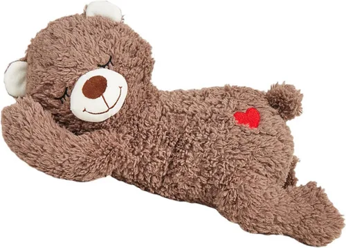 Vista 5 de Almohada relajante de felpa para perros con sonido de latido del corazón y sonido de relajación para perros
