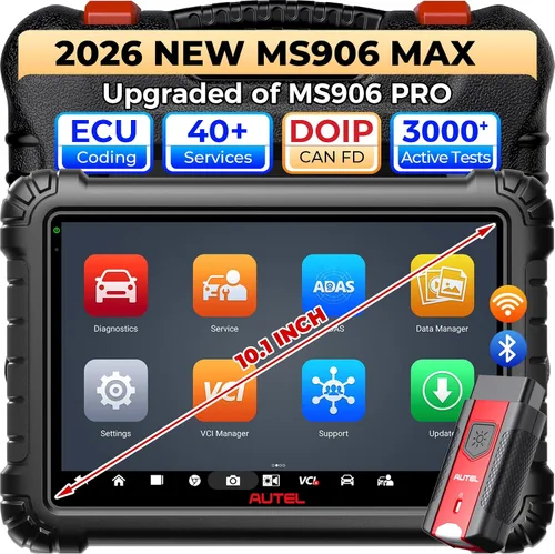 Vista 9 de Autel Escáner MaxiPRO MP900TS, 2026 8 pulgadas MP900-TS Top TPMS como MS906 Pro-TS, hasta de MaxiSYS MS906 PRO MS906TS MK900TS, Servicio de función