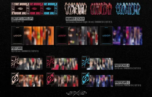 Vista 2 de ATEEZ THE WORLD EP.FIN : WILL 10º Mini álbum Random Ver
