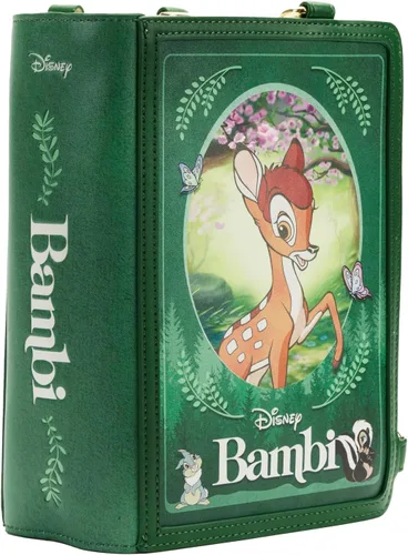 Vista 2 de Loungefly BOLSA CORPORAL CONVERTIBLE DE BAMBI DE DISNEY CLASSIC BOOKS