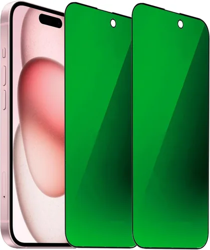 Vista 11 de Espejo de vidrio templado antiazul, protector de pantalla anti-espía, película antiespía para iPhone 11 Pro Max/iPhone XS Max, 6.5 pulgadas