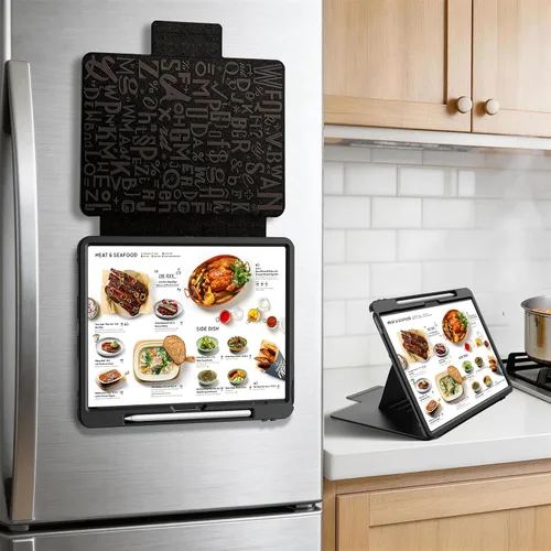 Vista 23 de BLOSOMEET Funda para iPad Air de 11 pulgadas M3 2025 y M2 2024 con protector de pantalla de vidrio templado y soporte para lápiz, funda para iPad