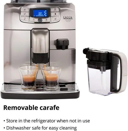Vista 6 de Gaggia Velasca Prestige - Máquina de café expreso, acero inoxidable, 54 onzas