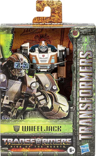 Vista 9 de Transformers: Rise of The Beasts Deluxe Class Wheeljack Figura 4.9 in