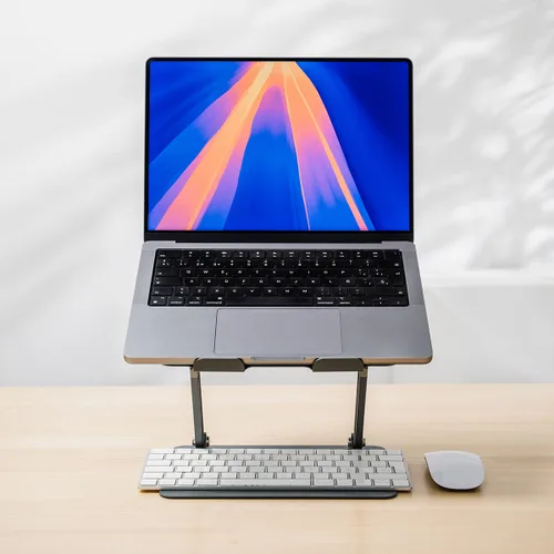 Vista 3 de Soporte para Portátil Plegable y Regulable Lastan InnovaGoods