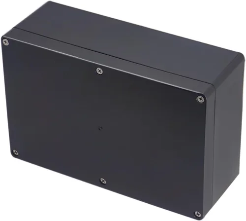 Vista 36 de Caja de proyecto IP65 Caja de conexiones impermeable ABS cajas eléctricas negras para bricolaje, Estuche electrónico para proyectos de energía, Caja