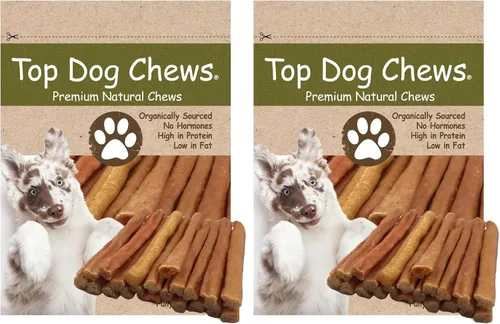 Vista 10 de Top Dog Chews Tendón redondo de pavo, suave, fabricado en los Estados Unidos, 10 onzas (10 onzas)