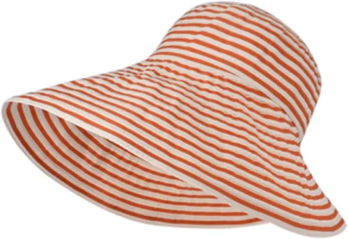 Vista 10 de Sombrero de visera para el sol para mujer, de ala ancha, UPF 50+, protección UV, enrollable, sombrero de pesca Beige