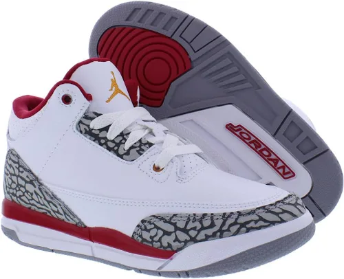 Vista 2 de Nike Air Jordan 3 Retro Blanco Cemento Reimaged Grade School