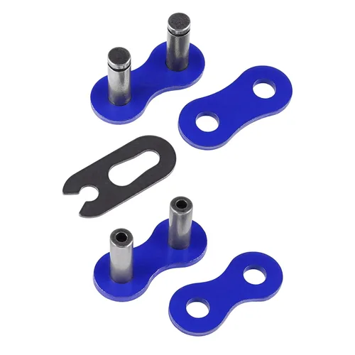 Vista 5 de Caltric Cadena de transmisión azul compatible con Yamaha Raptor 350 Yfm350R 2004 2005 2006 2007 2008 2009 2010-2013
