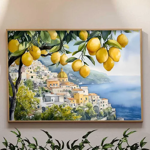Vista 14 de JCSMHVLA Lienzo retro OVNI para pared, arte extraterrestre, regalos de arte para dormitorio, baño, pared, decoración del hogar, fotos retro de OVNI