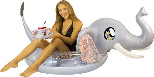 Vista 10 de PoolCandy Tubos inflables de piscina y anillos de natación para animales