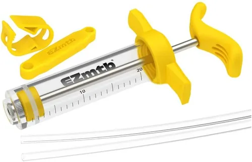 Vista 2 de Freno de disco hidráulico para bicicleta de montaña, kit de purga de aceite mineral DOT para fórmula AVID Hanyes Echo Shimano Tekro HS33 Magura Nutt