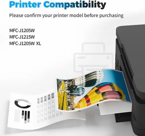 Vista 3 de LC404 Cartuchos de tinta de reemplazo para cartuchos de tinta Brother LC404 LC-404 LC404XL Compatibles con impresoras Brother MFC-J1205W MFC-J1215W