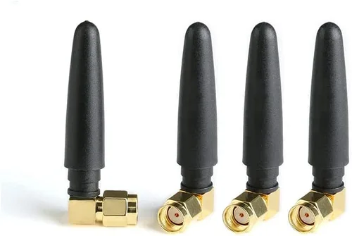 Vista 5 de CORONIR Antena FPV Mini WiFi de 2.4 GHz para cámara de respaldo inalámbrica, router WiFi, PC, mini-itx, placa base, TuffTalk WiFi 6 tarjetas