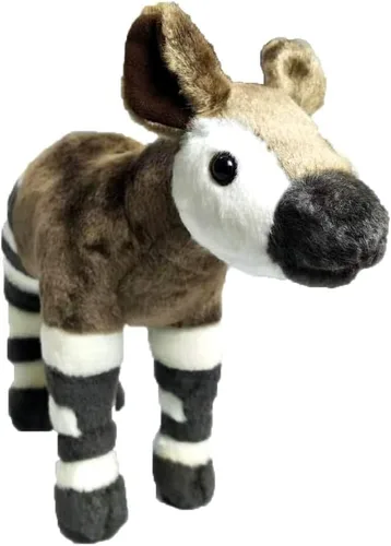 Vista 2 de TAMMYFLYFLY Okapi - Peluche de peluche, juguete de peluche de Okapia, regalos para niños, Cuddlekins de 12 pulgadas