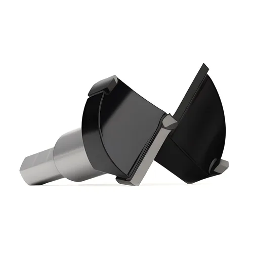Vista 13 de Broca Forstner de 1 pulgada con punta de carburo para carpintería Bisagra Cortador