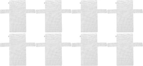 Vista 11 de 4 hojas de tela de punto de aguja de plástico para manualidades DIY marcadores de punto bolsa de proyectos de taza bordado hecho a mano hilo