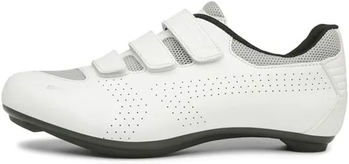 Vista 6 de Zapatos de ciclismo de carretera para hombre, zapatos de equitación de interior, zapatos de ciclismo con tacos Delta, zapatos de bicicleta con pedal