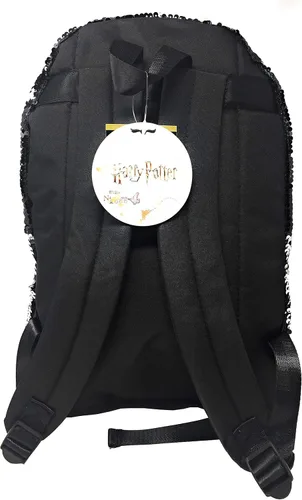 Vista 6 de Mochila Harry Potter con lentejuelas cepilladas