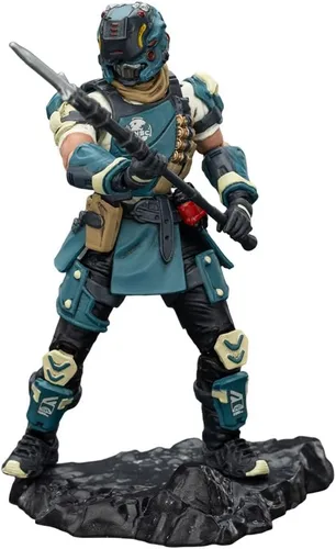 Vista 4 de Figura de acción JoyToy 1/25 Dark Source UNSC Sniper Foster Colección Modelo Regalos de Cumpleaños Jt01994