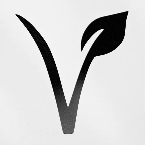 Vista 25 de ANDstic87343aBE - Adhesivos de vinilo impermeable de alta calidad con símbolo vegano y vegetariano (azul celeste) para laptop, smartphone, coche