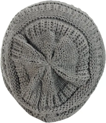 Vista 301 de C.C Trendy Warm Chunky Soft Stretch Cable Knit Beanie