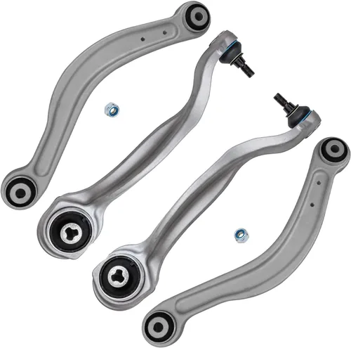 Vista 226 de Detroit Axle - 4 piezas de brazos de control traseros para Ford C-Max, Focus, Mazda 3 5, Volvo C30, C70, S40, V50, 4 brazos de control superiores e