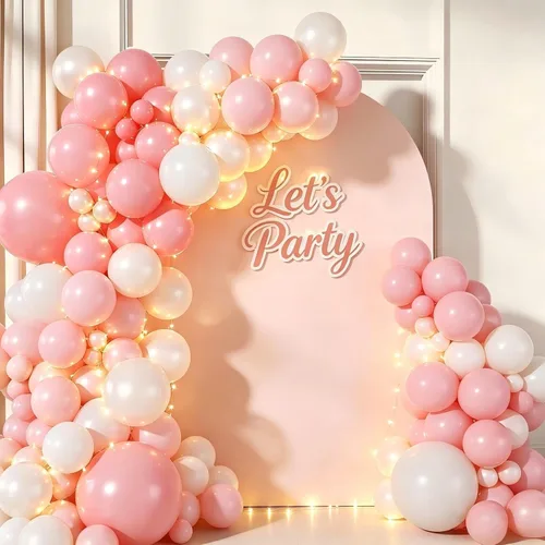 Vista 33 de Decoraciones de fiesta de regreso a clases, kit de arco de guirnalda de globos arcoíris con globos de aluminio de manzana para graduación, primer