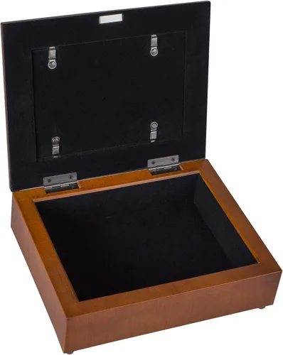 Vista 4 de Cottage Garden Heaven's Walk Bereavement in Memory - Caja de recuerdo inspiradora de madera