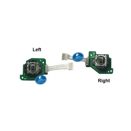 Vista 4 de Rinbers Left Right Analog Joysticks with PCB and Flex Cable Assembly Replacement for Nintendo Wii U Gamepad Controller
