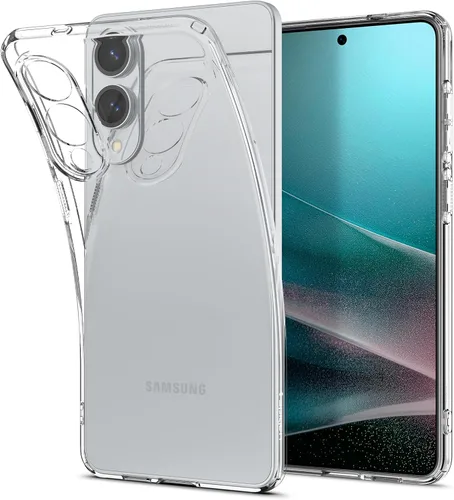 Vista 14 de Spigen Liquid Crystal para Galaxy S24 (2024) [Protección de Grado Militar] - Transparente