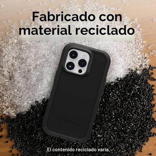 Vista 7 de OtterBox Funda para iPhone 14 Pro Max Defender Series XT - Negro